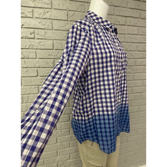 Anthropologie Pilcro Plaid Button Down Shirt Size S NWT - Picture 5 of 12